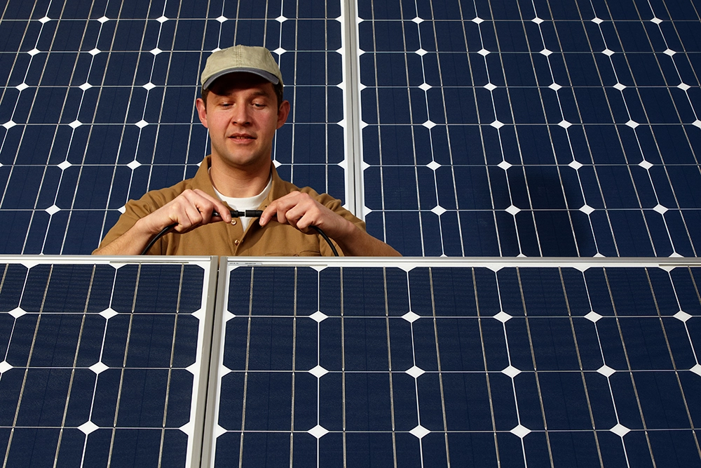 Photovoltaik-Solar-Marktplatz